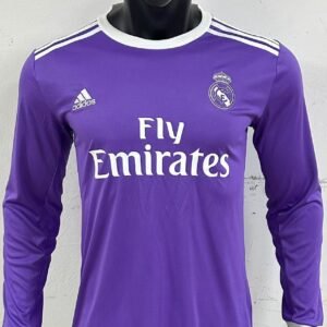 Cheap Retro Real Madrid FC Single Top Long Sleeve Jersey