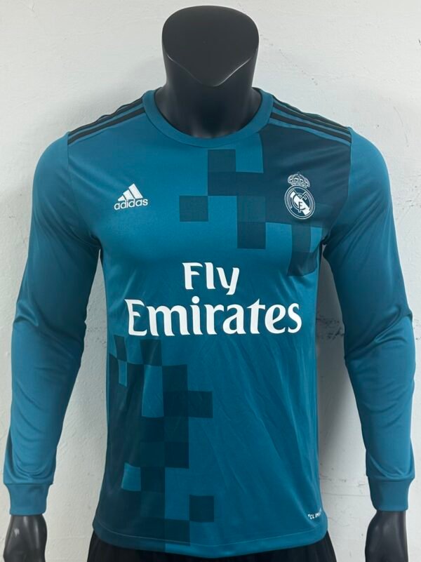 Cheap Retro Real Madrid FC Single Top Long Sleeve Jersey