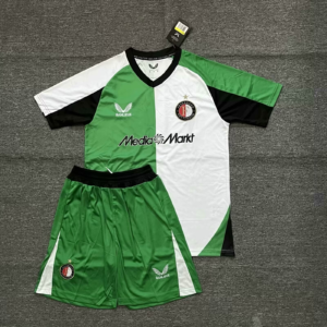 Feyenoord Volwassen kinderen Voetbal korte mouwen tenue Shirt